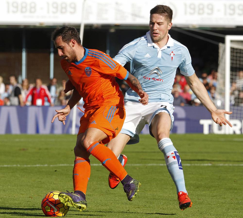 El Celta de Vigo-Valencia CF, en imágenes