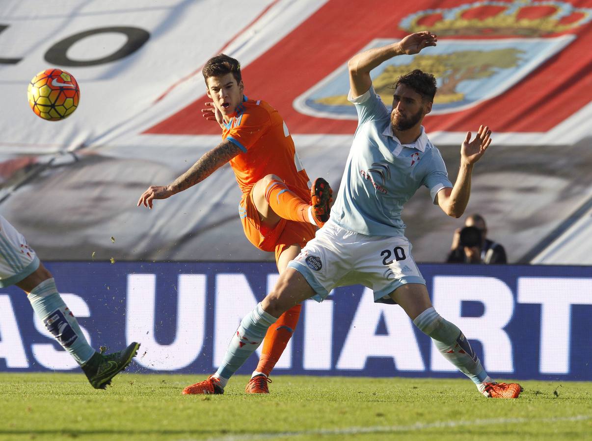 El Celta de Vigo-Valencia CF, en imágenes