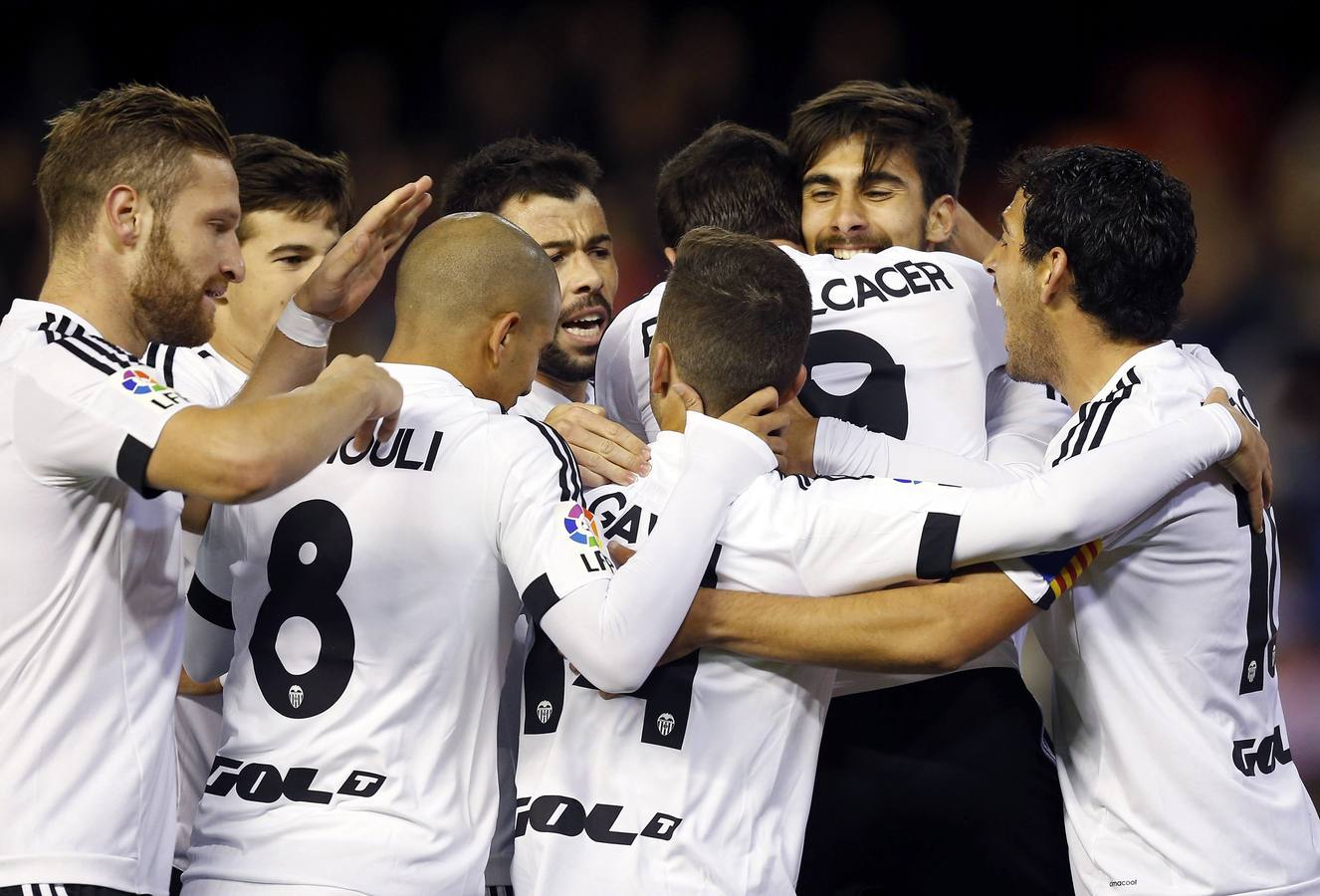 El Valencia CF-UD Las Palmas, en imágenes