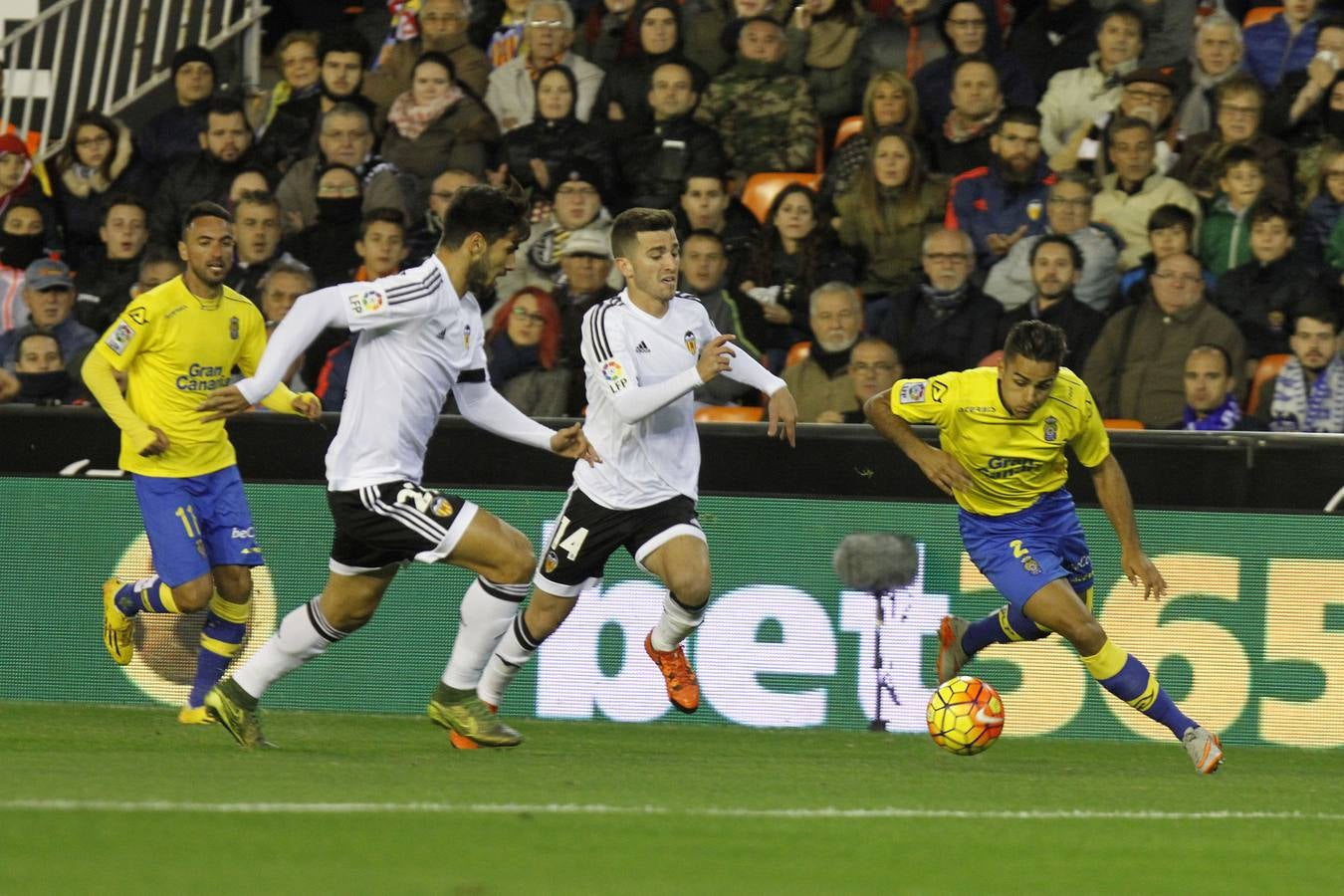 El Valencia CF-UD Las Palmas, en imágenes