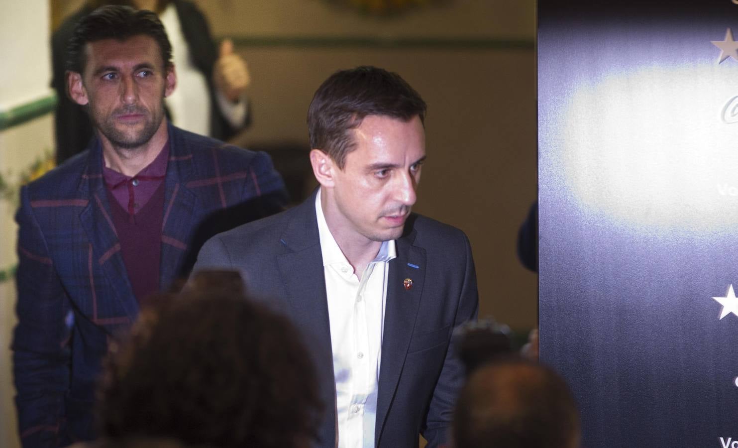 La presentación de Gary Neville como entrenador del Valencia, en imágenes