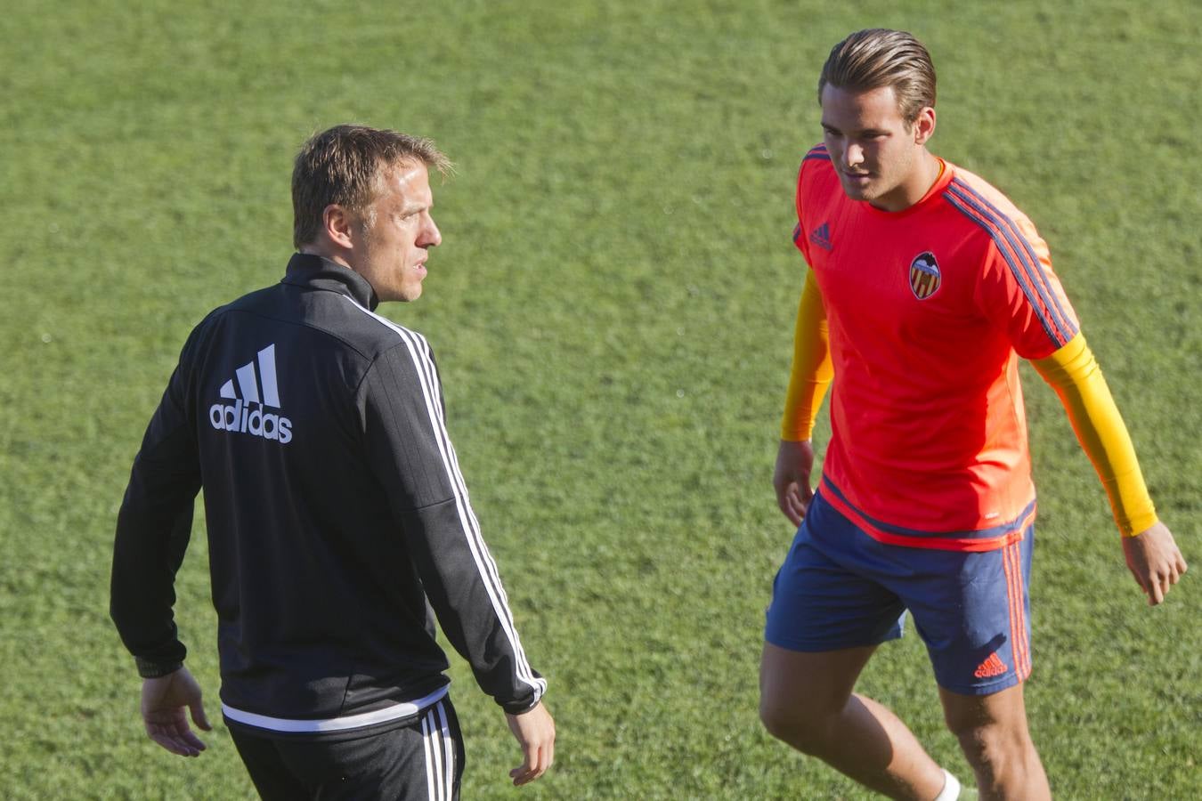 El entrenamiento del Valencia CF, en imágenes