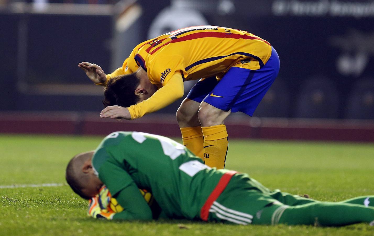 El Valencia CF vs FC Barcelona, en imágenes