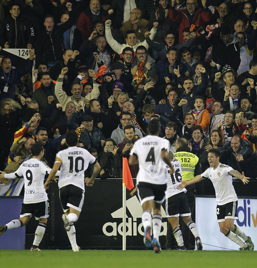 El Valencia CF vs FC Barcelona, en imágenes