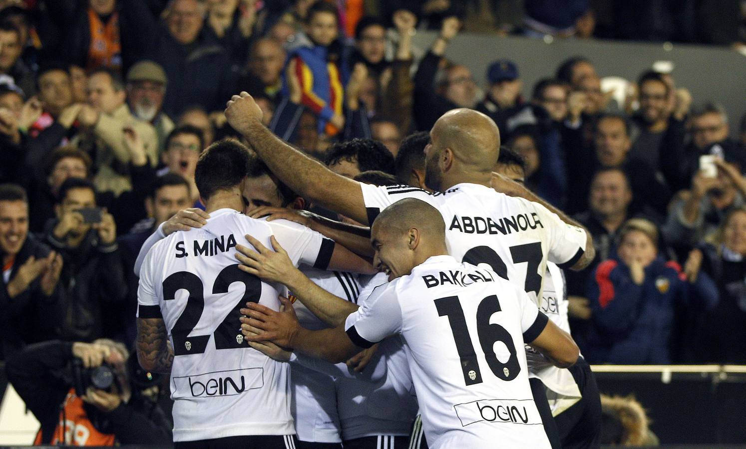 El Valencia CF vs FC Barcelona, en imágenes