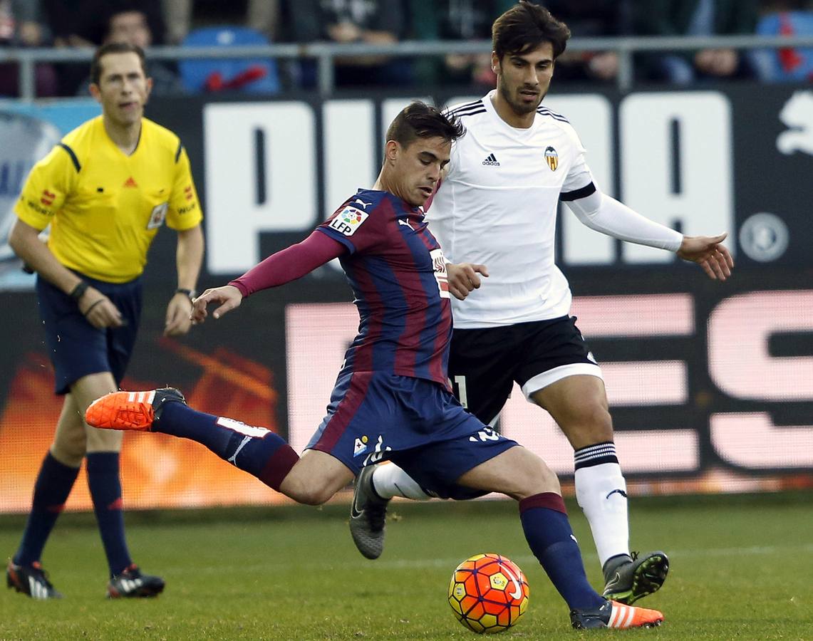 El SD Eibar vs Valencia CF, en imágenes