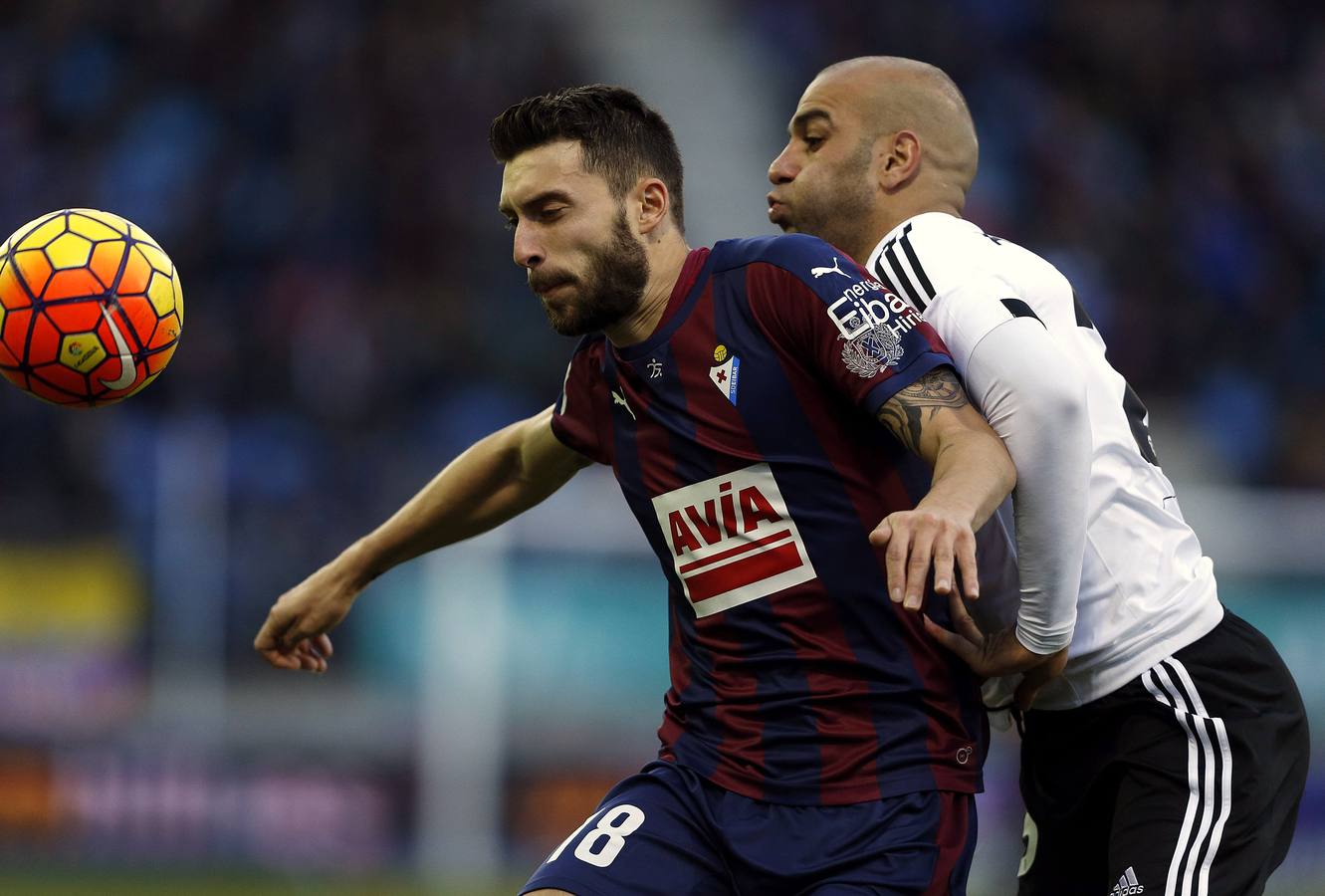 El SD Eibar vs Valencia CF, en imágenes
