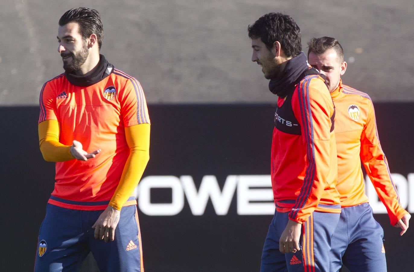 El entrenamiento del Valencia, en imágnes