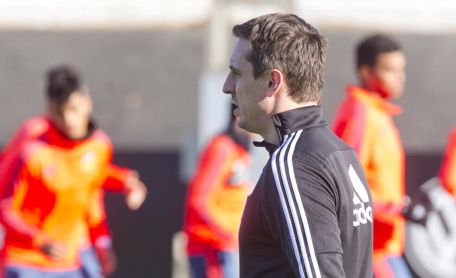 El entrenamiento del Valencia, en imágnes