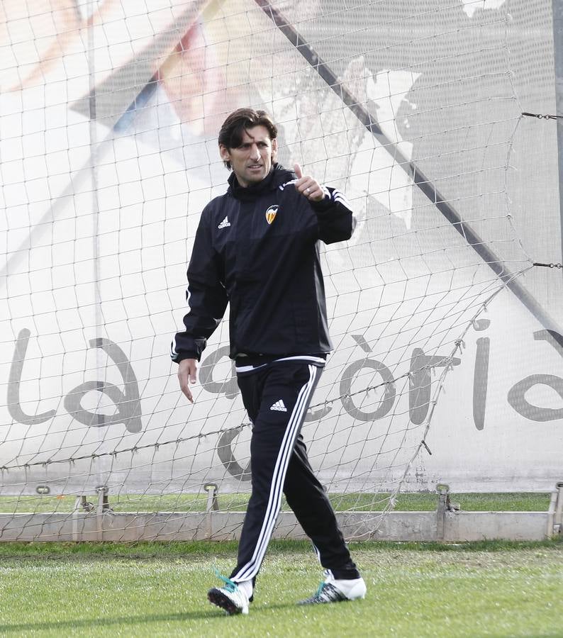 Entrenamiento del Valencia CF (2-1-2015)