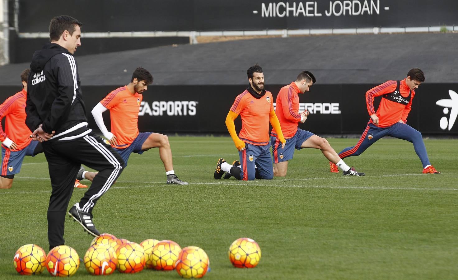 Entrenamiento del Valencia CF (2-1-2015)