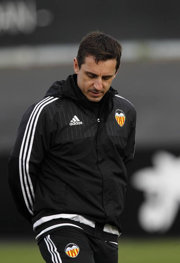 Entrenamiento del Valencia CF (2-1-2015)