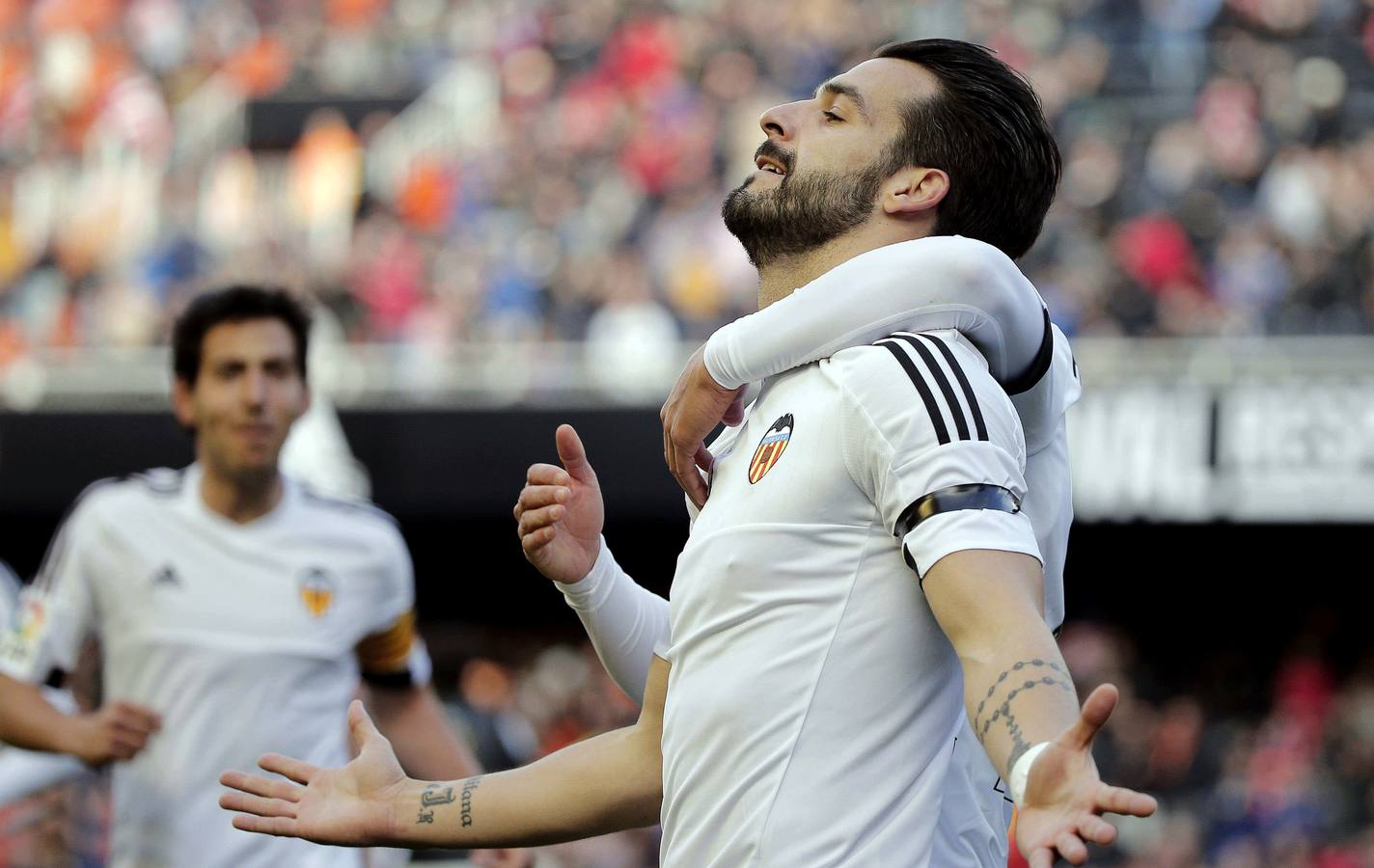 El Valencia CF vs Granada, en imágenes