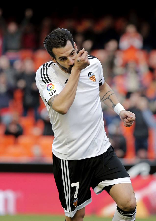 El Valencia CF vs Granada, en imágenes