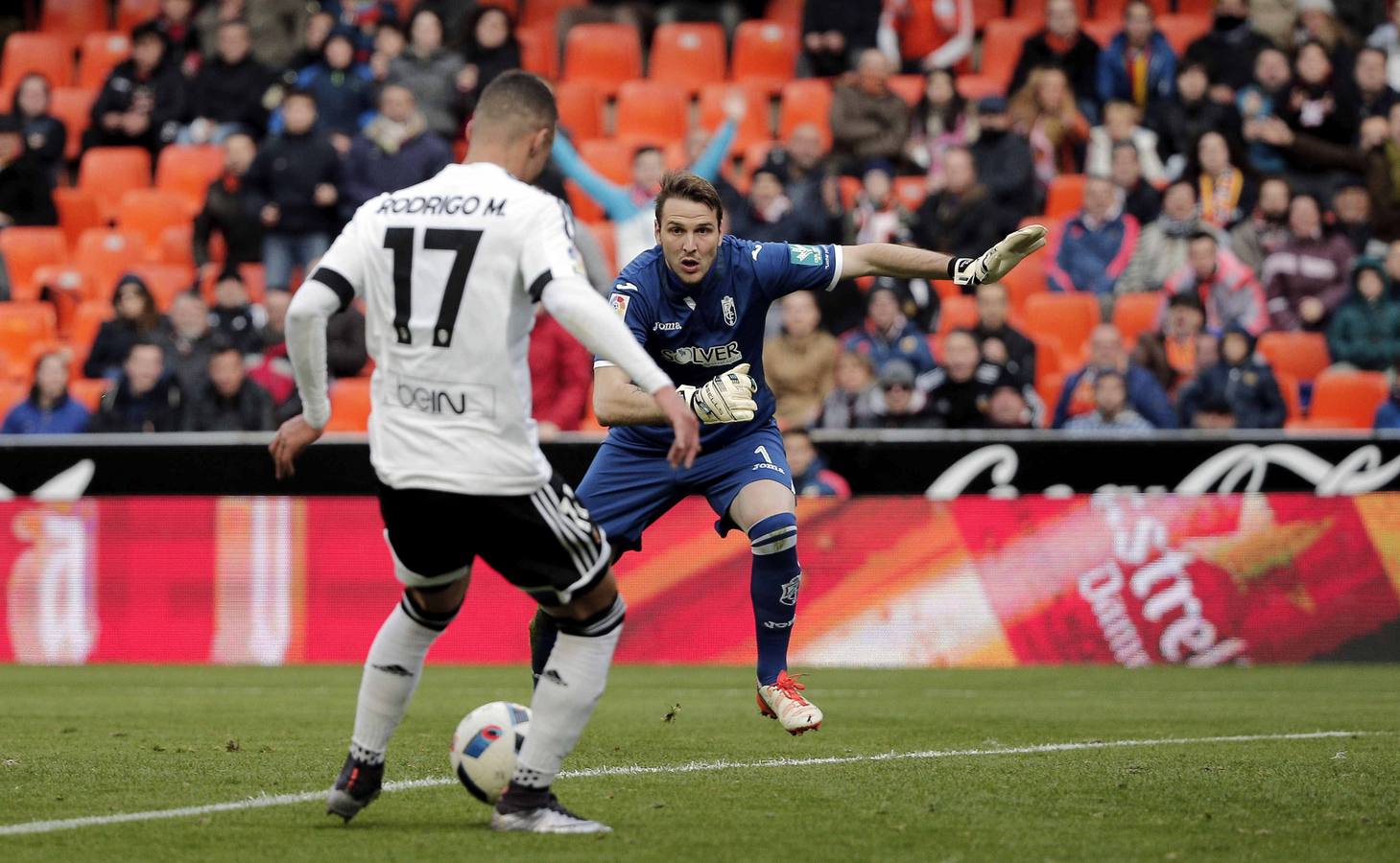 El Valencia CF vs Granada, en imágenes