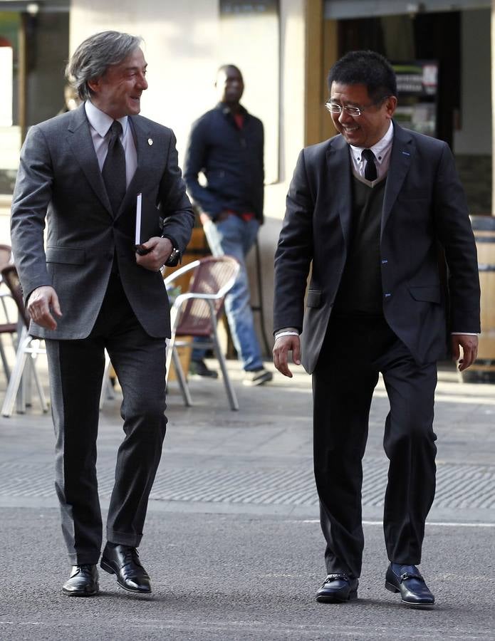 La rueda de prensa de Jesús García Pitarch, en imágenes