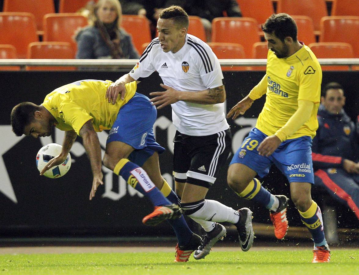 Las mejores fotos del Valencia-Las Palmas