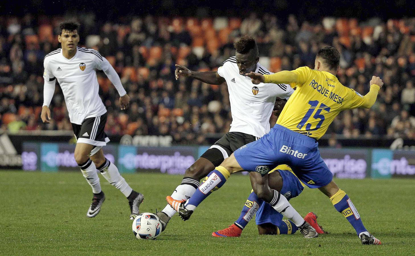 Las mejores fotos del Valencia-Las Palmas