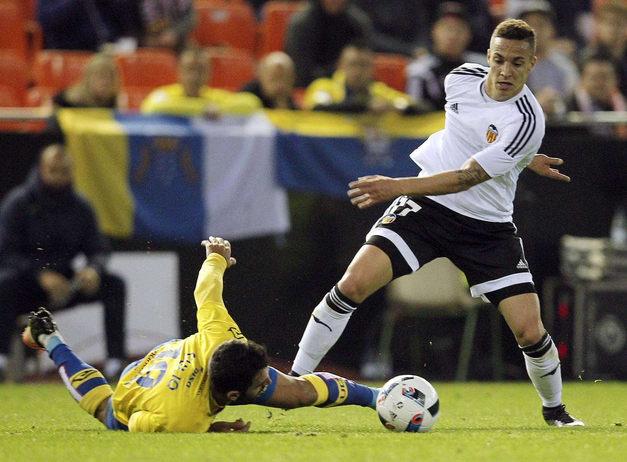 Las mejores fotos del Valencia-Las Palmas