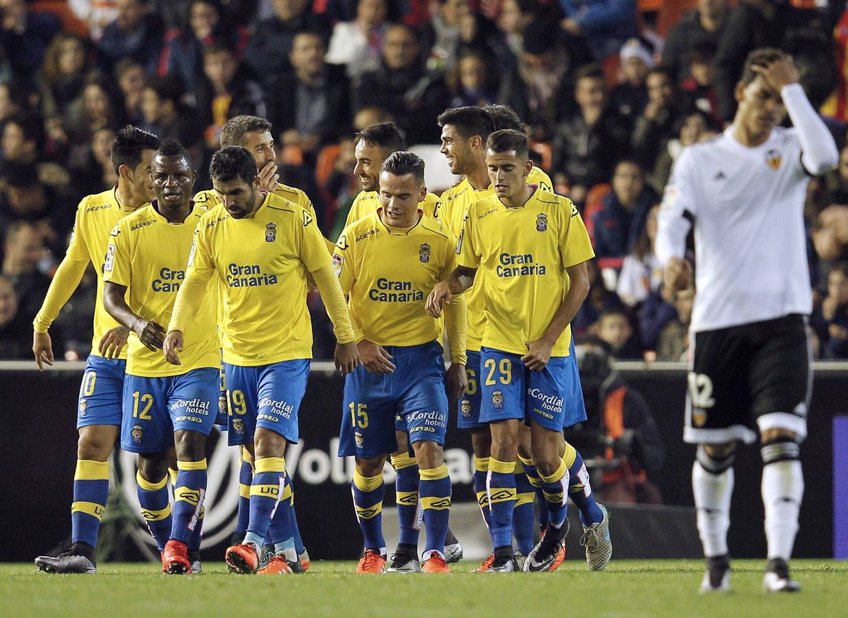 Las mejores fotos del Valencia-Las Palmas