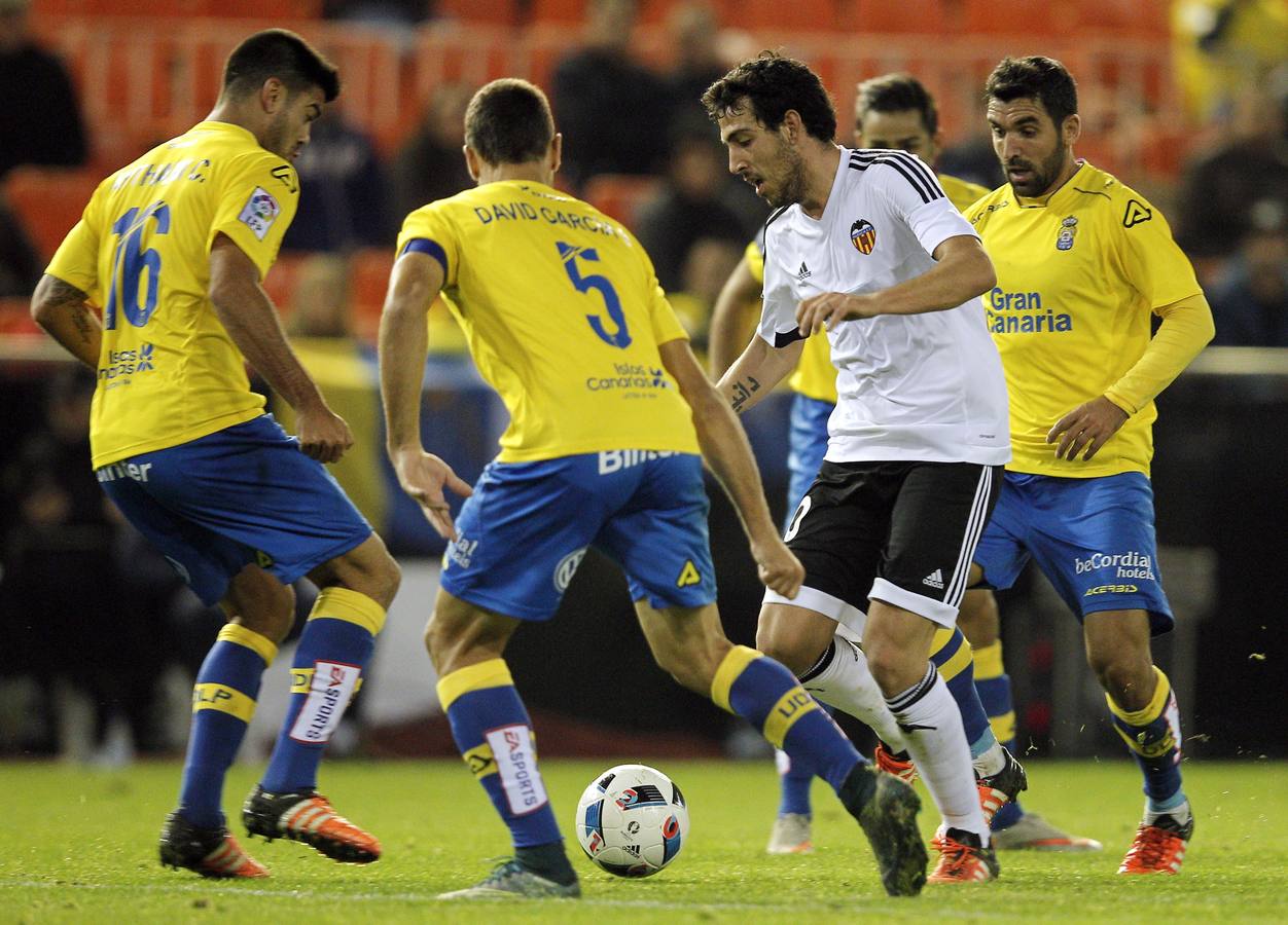 Las mejores fotos del Valencia-Las Palmas