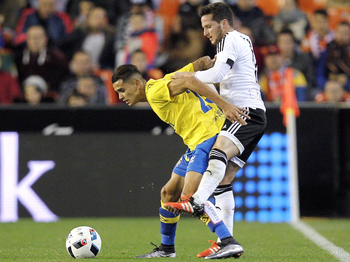 Las mejores fotos del Valencia-Las Palmas