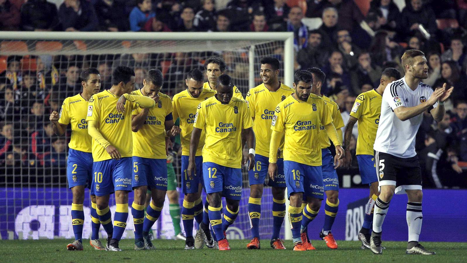 Las mejores fotos del Valencia-Las Palmas