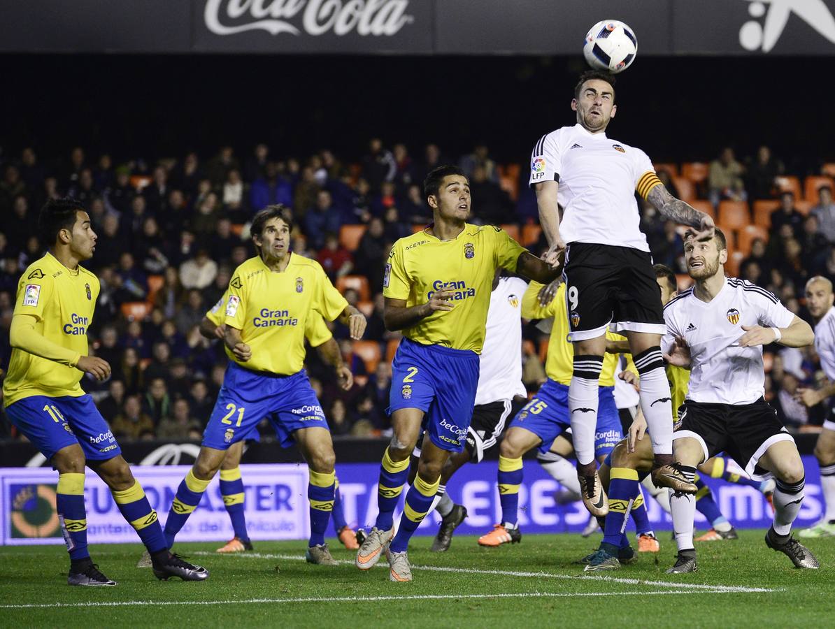 Las mejores fotos del Valencia-Las Palmas