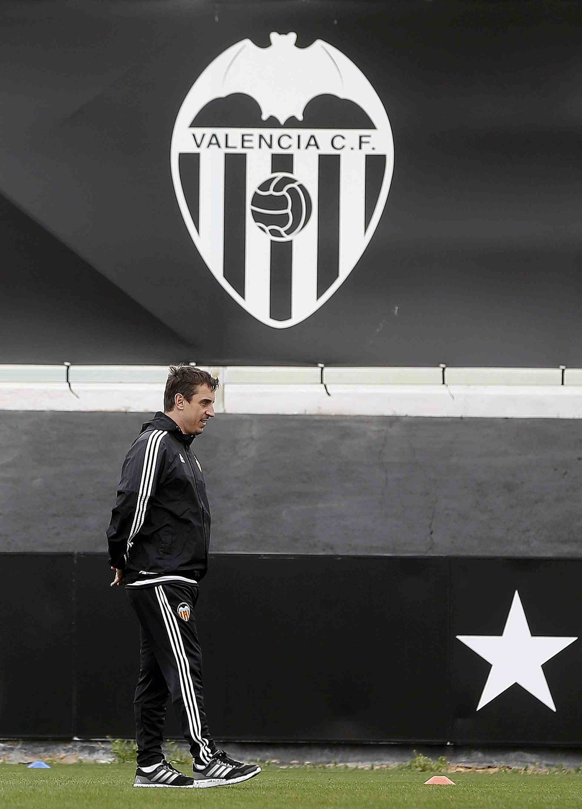 El entrenamiento del Valencia, en imágenes