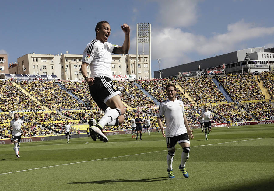 Las Palmas vs Valencia, en imágenes