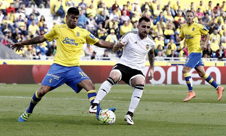 Las Palmas vs Valencia, en imágenes