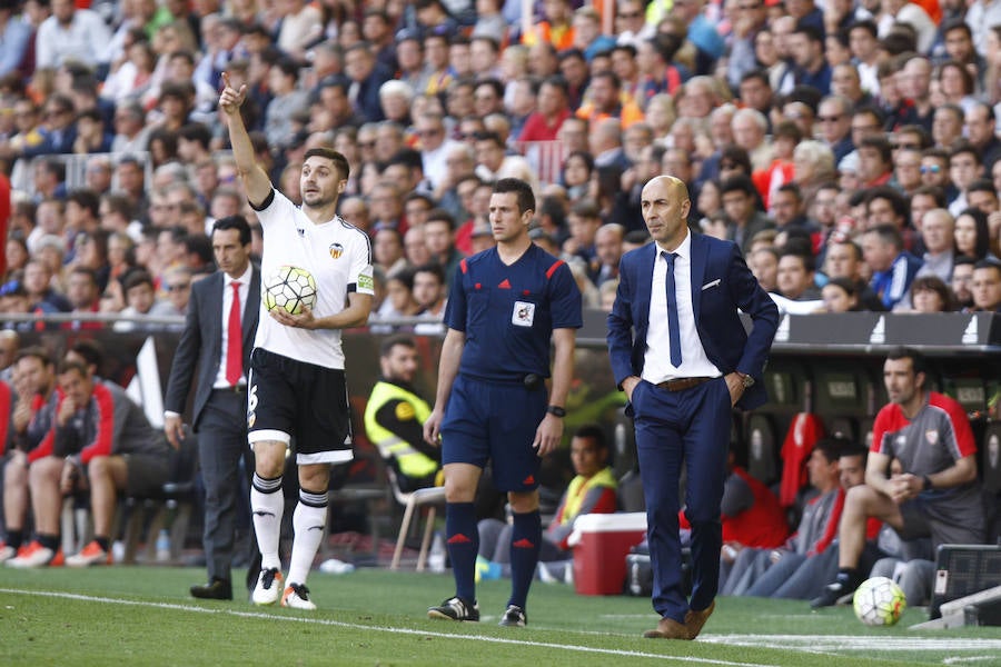 El Valencia vs Sevilla, en imágenes (I)