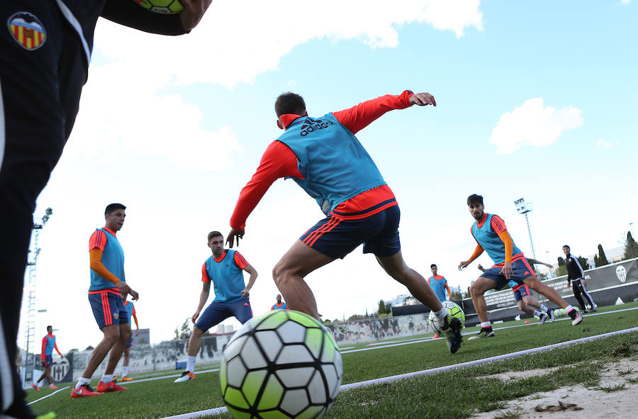 Entrenamiento Valencia CF