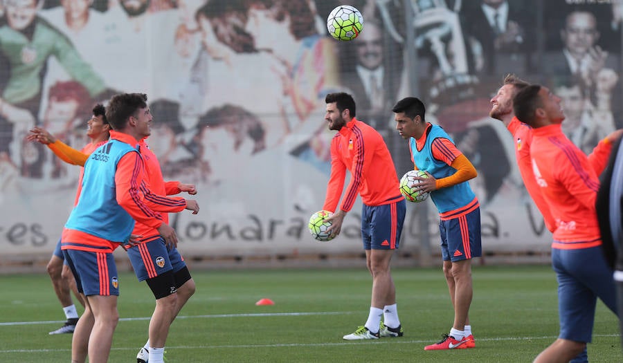 Entrenamiento Valencia CF