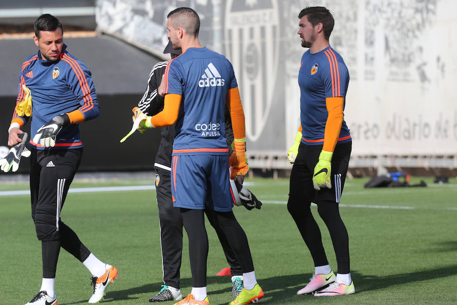 Entrenamiento Valencia CF