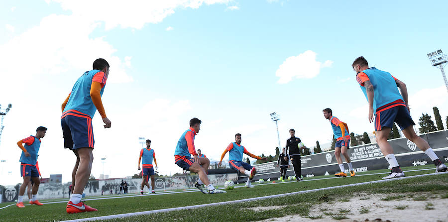 Entrenamiento Valencia CF