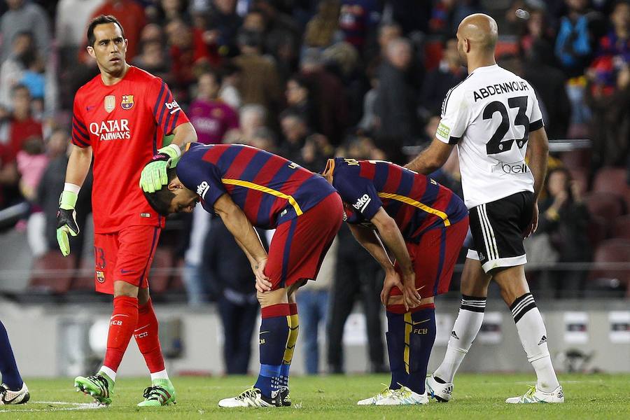 El Barcelona vs Valencia, en imágenes (II)