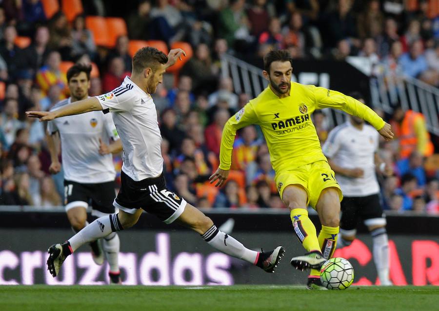 El Valencia vs Villarreal, en imágenes