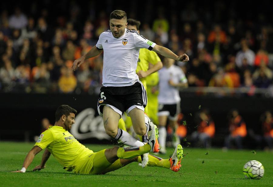 El Valencia vs Villarreal, en imágenes