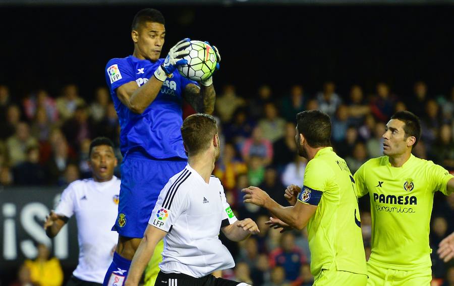 El Valencia vs Villarreal, en imágenes