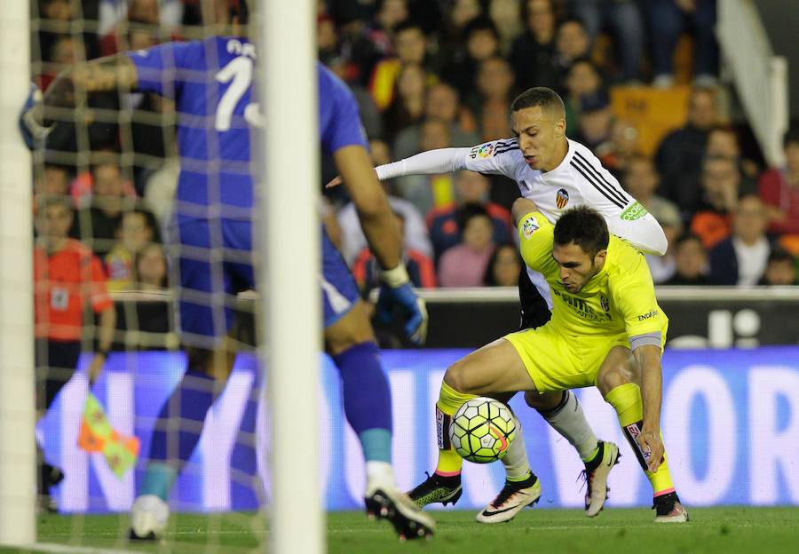 El Valencia vs Villarreal, en imágenes