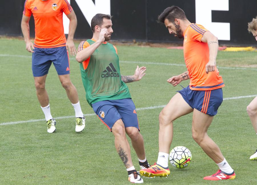 Fotos del entrenamiento del Valencia C.F.