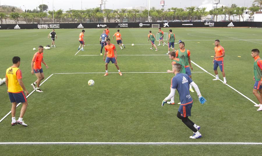 Fotos del entrenamiento del Valencia C.F.