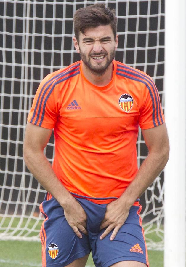 Fotos del entrenamiento del Valencia C.F.