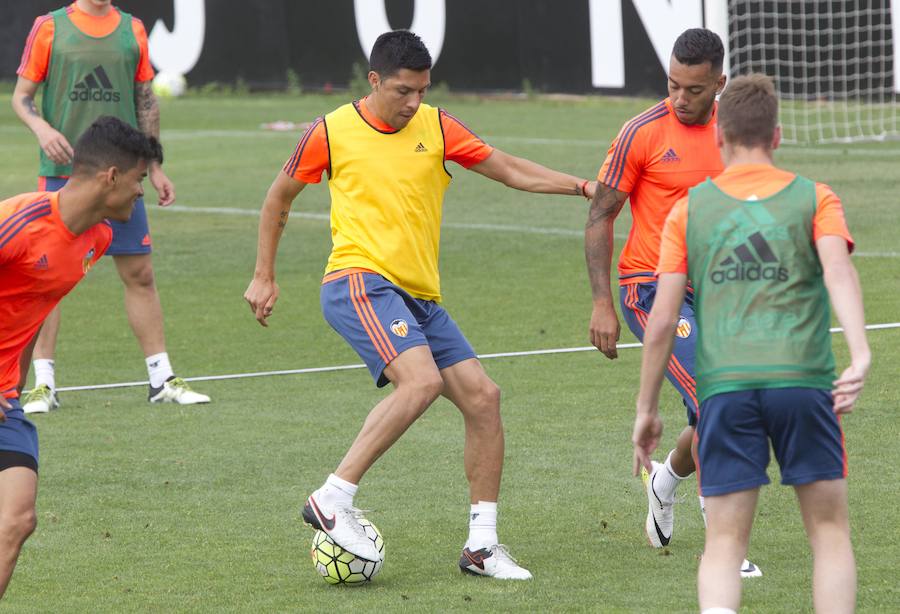 Fotos del entrenamiento del Valencia C.F.