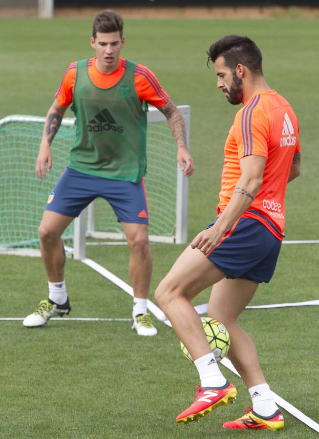 Fotos del entrenamiento del Valencia C.F.