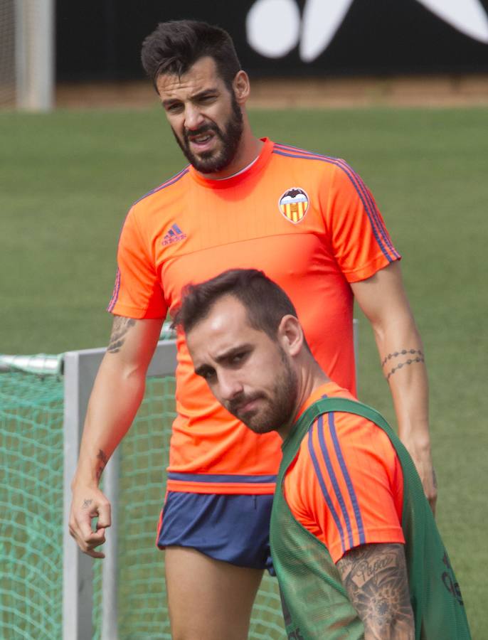 Fotos del entrenamiento del Valencia C.F.