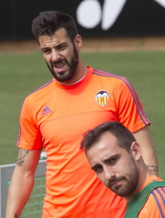 Fotos del entrenamiento del Valencia C.F.