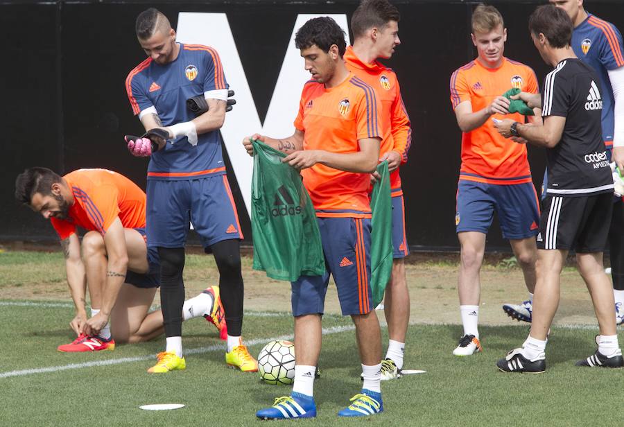 Fotos del entrenamiento del Valencia C.F.