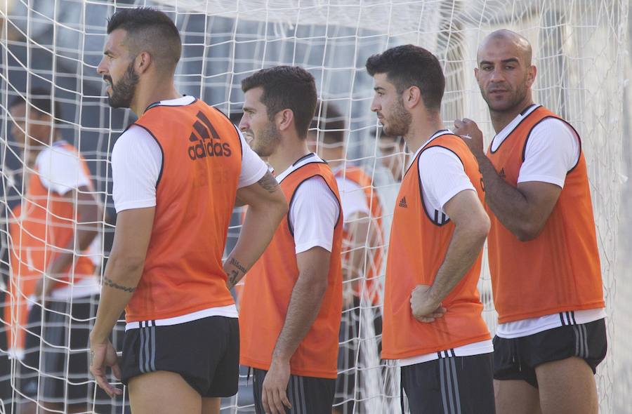 Fotos del entrenamiento del Valencia CF